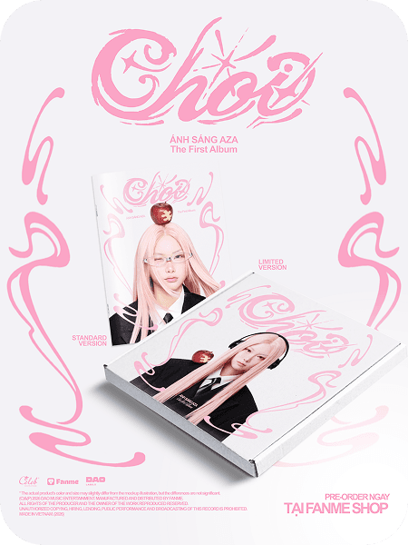 Album CHÓI – Ánh Sáng AZA